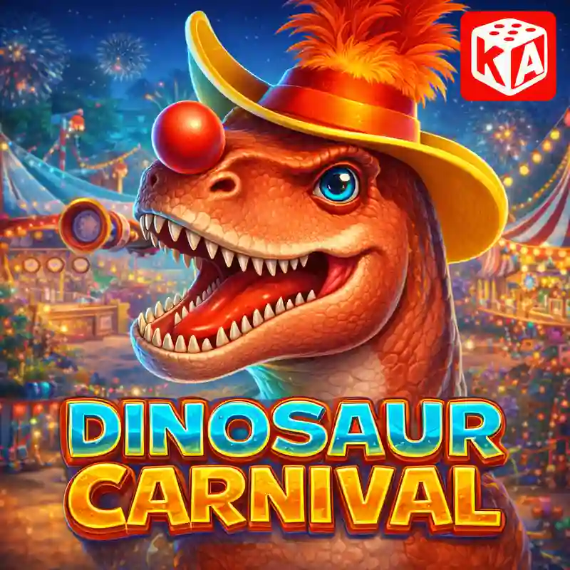 Dinosaur Carnival Game Logo BetHubPH